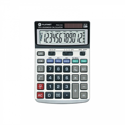 Калькулятор PLATINET PM316 12D, 12 разряд., 00 - канцтовары в Минске